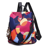 Mochilas Dama Antirrobo Impermeable Bolsas Casuales De Moda