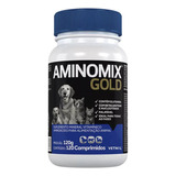 Suplemento Aminomix Gold Para Cães E Gatos 120 Comprimidos