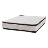 Colchon 2 Plazas Espuma Alta Densidad Doble Pillow 140x190 Zinus Estelar