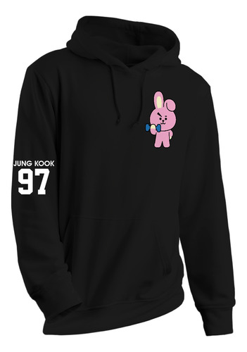 Moletom Blusa De Frio Inverno Jeon Jungkook 97 Bt21 Army