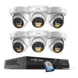 Sistema De Cámara De Seguridad Poe 4k