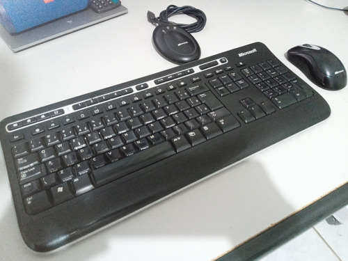 Kit Teclado E Mouse Microsoft Wireless Keyboard 1000 - Abnt2