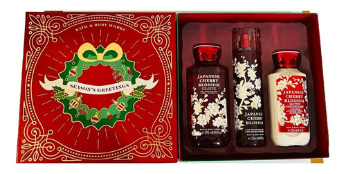 Set Bath & Body Works Japanese Cherry Blossom 3 Productos