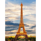 Torre Eiffel, Paint By Diamonds, Xidaka, Incluye Bastidor