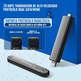 Cofre Case Adaptador Externo Disco Ssd M.2 Ngff A Usb 3.1