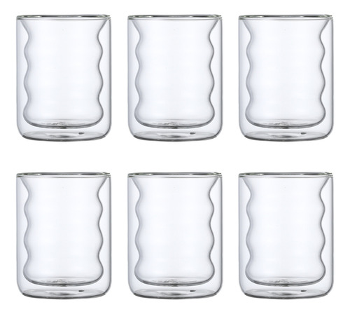 Vaso De Vidrio Con Alto Contenido De Borosilicato De 250 Ml,