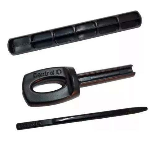 Kit Chave + Caneta + Rolete Bobina Relógio Ponto Control Id