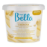 Cera Micro-ondas Chocolate Branco Depil Bella 100g