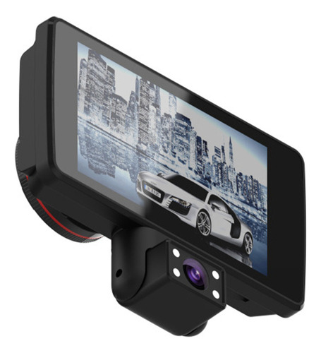 Gravador De Condução De Carro Dash Cam 1080p Hd Dvr Tela Ips