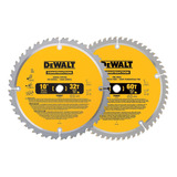 Set De Cierras Circulares Dewalt Dw3106p5 60 Y 32 Dientes