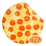 Bnuitland Manta Divertida De Pizza, Manta Gigante De Doble 