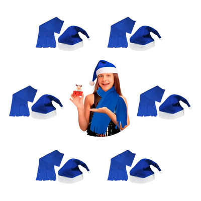 Kits 6 Gorros Y Bufandas Navideños | Meses sin interés