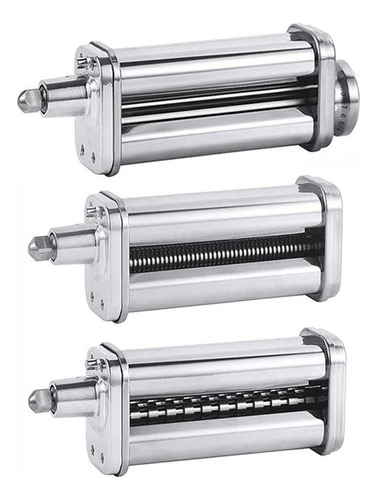 Accesorio Pasta Maker 3 En 1 Para Kitchenaid - Rodillo Corta