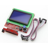 Display Controladora Lcd 128x64 Impressora 3d Reprap C/ Nota