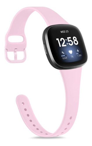 Malla Compatible Fitbit Versa 3-4 Sense Para Damas Silicona