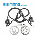 Frenos Shimano Mt 200 Incluye Discos De 160 Mm