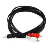 Cable Audio Rca A Mini Plug Jack 3.5 1.5 Metros Reforzado 