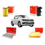 Kit 4 Filtros Wega Volkswagen Amarok 2.0 Año 2018