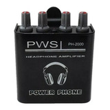 Amplificador Para Fone De Ouvido Ph2000 Pws Power Play Nf