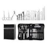 Kit Manicura Pedicura Profesional Inox Unha Brinde