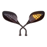 Espejos Retrovisores Gvs Mini Web Direcc Led Cristal Honda