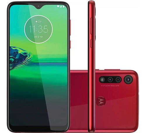 Motorola Moto G8 Play 32gb Dual Sim Vermelho-magenta