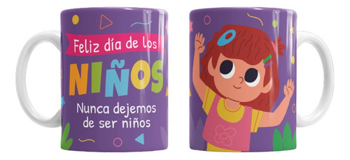 Plantillas Tazas Dia Del Niño Infantiles Sublimar #t109