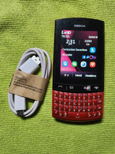 Nokia 303 Touch Telcel Funcionando Bien, Bluetooth, Wifi