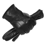 Guantes De Piel De Cabra For Hombre, Sección Delgada, De