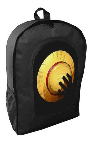 Mochila Negra Anime One Piece Adulto / Escolar C3