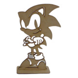 20 Centro De Mesa Sonic Jogo Mega-drive Festa Decoração Mdf3