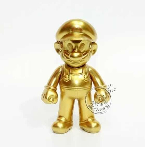 Boneco Super Mario Dourado Odyssey Nintendo