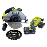 Sierra Circular Hp Ryobi 7 1/4 18v Kit Inalámbrico