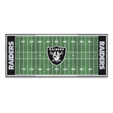 Fanmats 7361 Nfl Corredor De Campo De Los Raiders De Las De