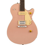 Guitarra Eléctrica Gretsch G2215-p90 Jr Jet Streamliner Rosa Color Rosa Claro Orientación De La Mano Diestro