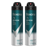 Kit 2 Desodorante Rexona Men Sem Perfume 72h 150ml