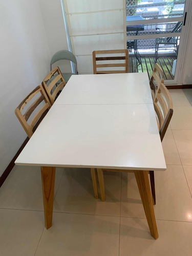 Mesa Extensible De Comedor Escandinava Nordica