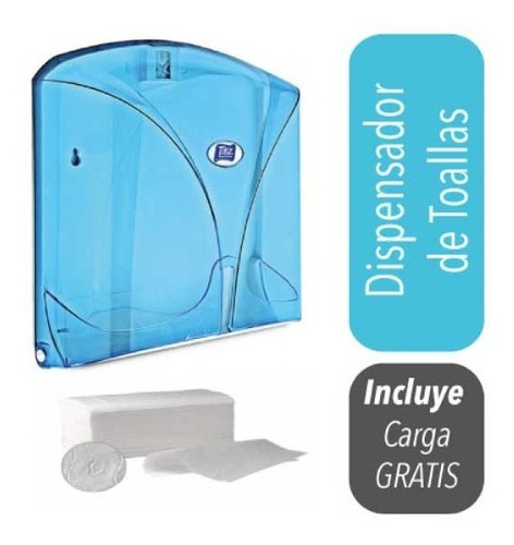 Dispensador Toallas Interfoliadas De Papel - Carga Gratis!!