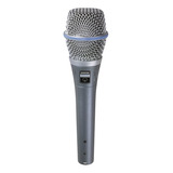 Micrófono Vocal Condensador Super Cardioide Shure Beta87a
