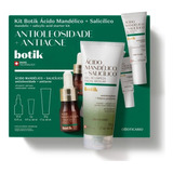 Kit Botik Ácido Mandélico + Salicílico: Com 3 Produtos