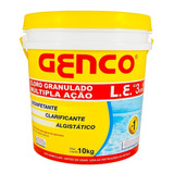 Genco - Balde Cloro 3em1 Tripla Ação Granulado Estável 10kg