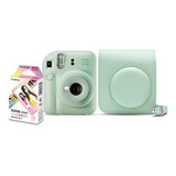 Kit Câmera Instantânea Fujifilm Instax Mini 12 Verde