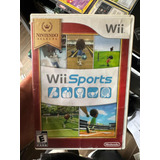 Wii Sports Nintendo Wii Original Caja Larga Con Manual Raro