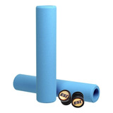 Puños Esi Grips Racer Edge - Roll In Bikes Color Celeste