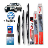 Kit De 3 Escobillas Vw Gol Power Country 2008 2011 2012 2013