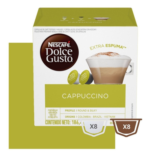 Nescafé® Dolce Gusto® Cappuccino X 1 Caja