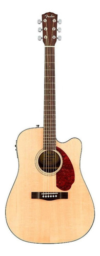 Guitarra Electroacústica Fender Classic Design Cd-140sce Para Diestros Natural Brillante