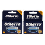 Stiletto® Repuesto 3 Hojas Compatible Con Mach3®de Gillette®