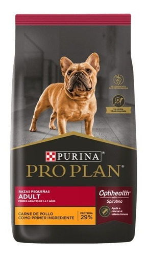 Proplan Adult Dog Small Breed Perros Mordida Pequeña X 7.5kg