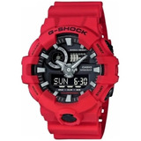 Relógio G-shock Ga-700-4adr Vermelho Ana-digi